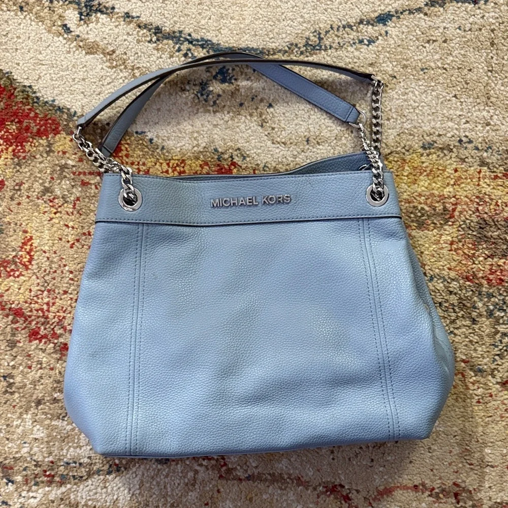 Michael Kors Jerset Soft Leather Chain Tote